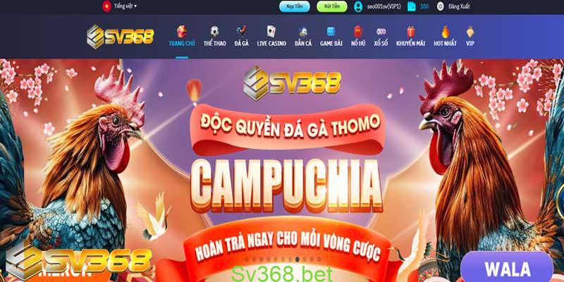 Top 5 Nhà Cái Uy Tín Nhất Năm 2025 2 SV368 lọt vào top 5 nhà cái uy tín nhất khu vực Châu Á