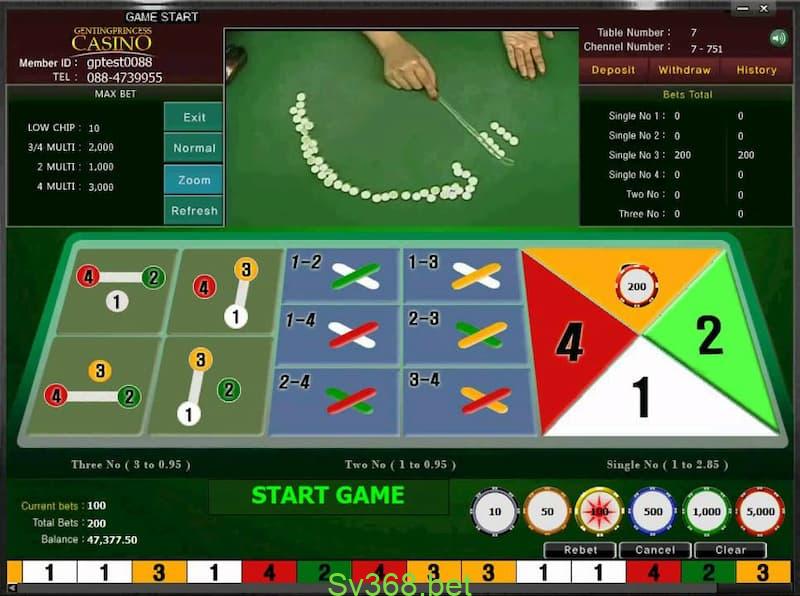 Bí kíp chơi fan tan Ưu điểm game fan tan tại Sv368
